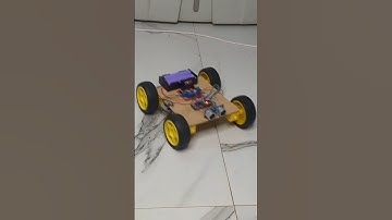 Obstacle Avoiding Robot in Action 🤖 | DIY Arduino Project #Shorts