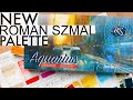 Roman Szmal Watercolor Pasqualino Fracasso Palette! | First Look Swatch with Me