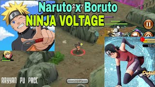 Naruto team vs sarada||Naruto x Boruto Ninja Voltage