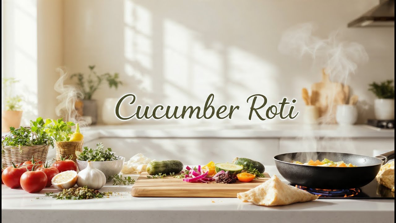 Cucumber Roti - (Sooji/Rava Kheera Roti) #cooking #food #cucumber # ...