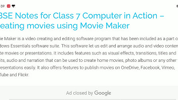Computer,Class-7, Chapter-9(Creating movies using Movie Maker) BY-BRAJESH KUMAR,
