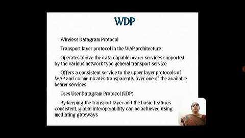 WAP -  Wireless Application Protocol