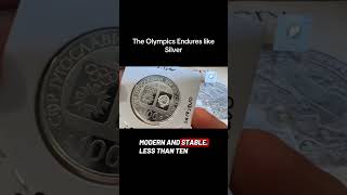 The Olympics Endures like Silver  #coincollecting #olympicshistory #silver #coldwar