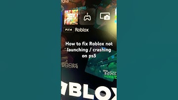 How to fix Roblox not launching / crashing on ps5