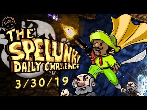 Video: Spelunky Daily Challenges Nyt PS3: Lla Ja Vitalla