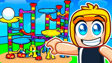 I Built BIGGEST Marble Factory Tycoon in Roblox!
