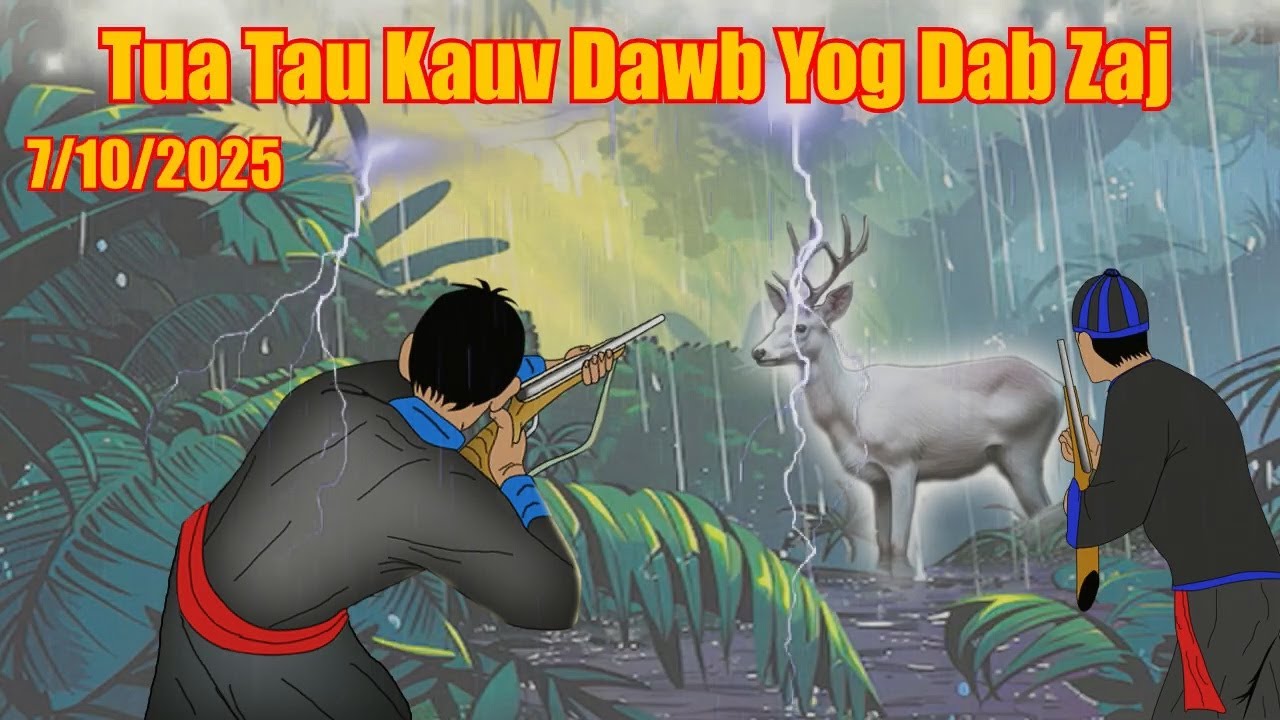 Tua Tau Kauv Dawb Yog Dab Zaj 7/10/2025
