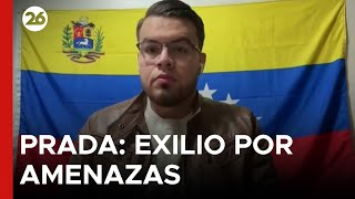 🇻🇪 "I LEFT VENEZUELA BECAUSE I WAS THREATENED" | Edgar Prada reveals the reasons for his exile in... Details