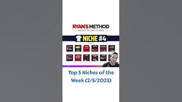 TOP 5 NICHES 🔥 Print on Demand Niche Research # 143 — (2/5/2023) #shorts