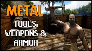 ARK: Survival Evolved में मेटल टूल्स, हथियार और आर्मर कैसे बनाएं | PC | PS | Xbox #ark #arksurvival screenshot 4