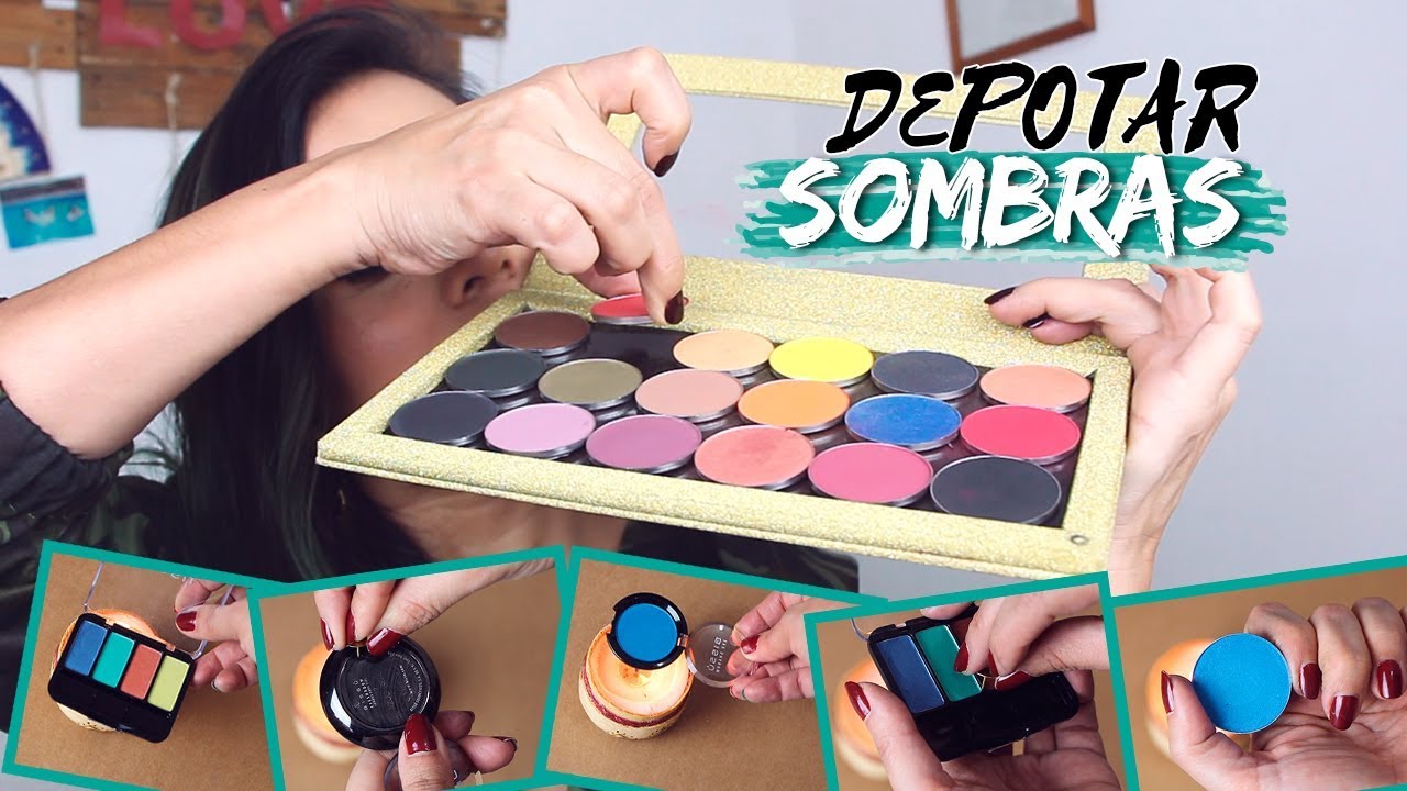 CÓMO DEPOTAR SOMBRAS INDIVIDUALES Y CUARTETOS BISSÚ (o de cualquier marca) MUY FÁCIL