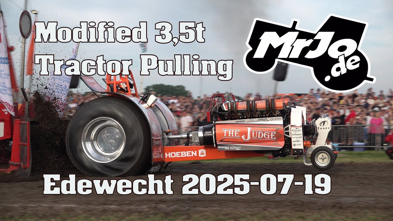 Modified 3,5t Edewecht 2025 Tractor Pulling Pokallauf