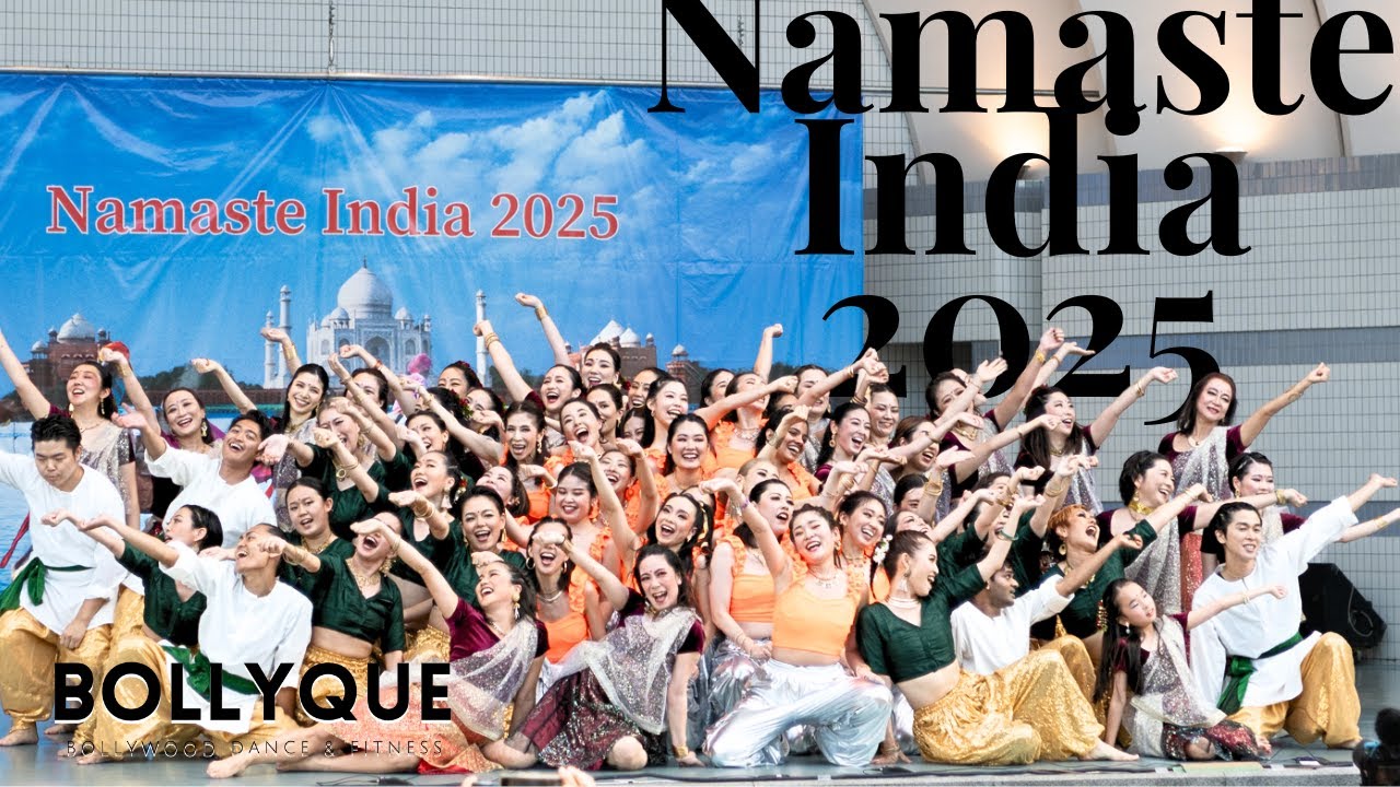 ナマステインディア2025 BOLLYQUEパフォーマンス | 代々木公園野外ステージ | 去年よりもさらにパワーアップの総勢62名のパフォーマンス🔥❤️