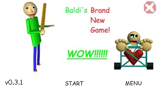 Baldis Brand New Game Stressful Ending