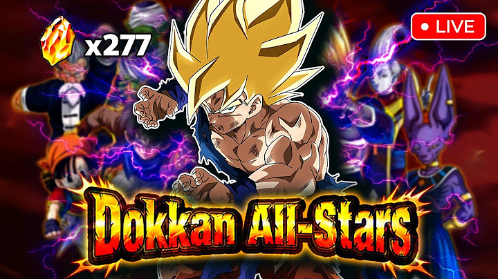 EZA ALL STAR สุดมันส์ ???  [ DOKKAN BATTLE LIVE ]
