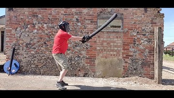 Learn Modern Sword Fighting - two-handed sword skills training with kit