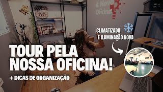 Como organizar oficina mecânica | Passo-a-passo do que fizemos