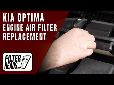 How to Replace Engine Air Filter 2019 Kia Optima L4 2.4L