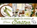 Ideas para Decorar la mesa en Easter/Easter2023/pascuas/decoración de Easter natural