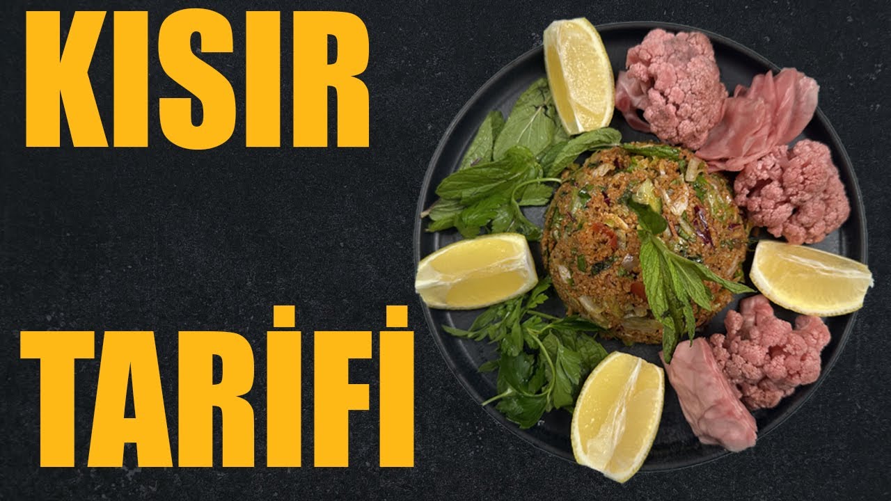 Tam Ölçülü Kısır Tarifi 🔥 En Lezzetli ve Kolay Kısır Nasıl Yapılır?