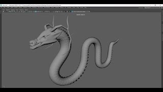 How to create Dragon scales in Autodesk Maya
