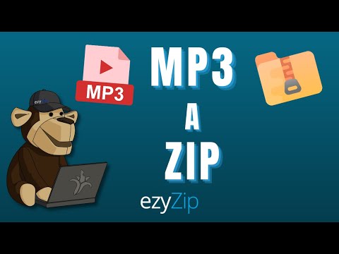 Video: ¿Cómo convierto un archivo mp3 a zip?