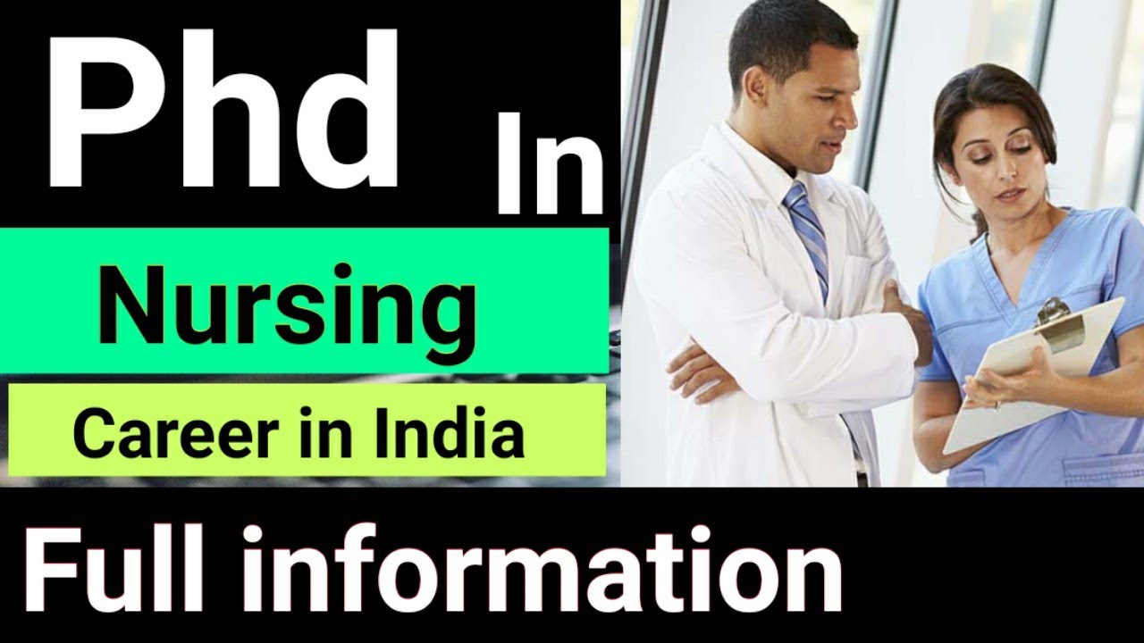 nursing phd colleges in india