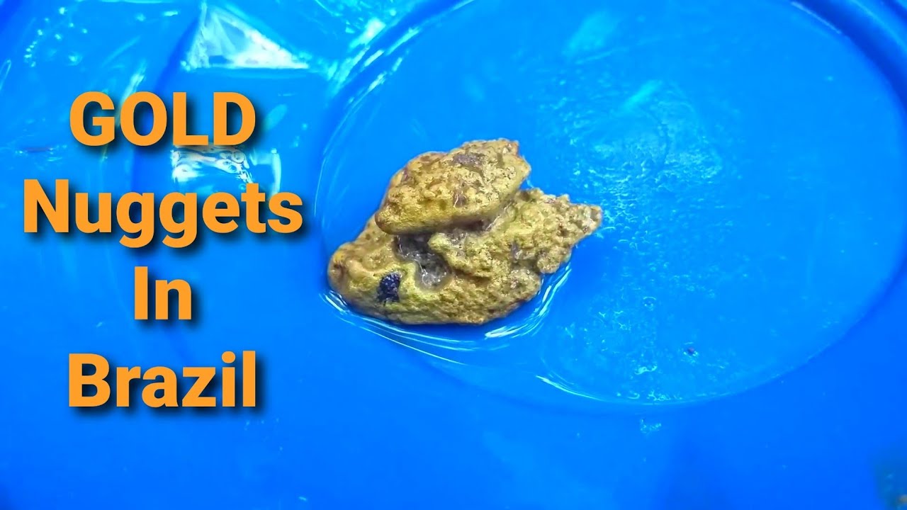 Garimpeiro Encontra Uma Grande Pepita de Ouro No BRASIL ( BRAZIL GOLD ...