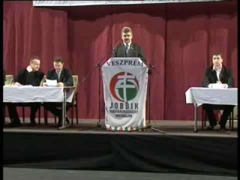 Vona Gábor fóruma Veszprémben (2010.03.20)