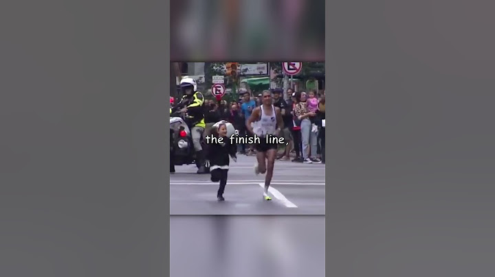 Marathon Runner Finds Strength in His Daughter’s Support for the Final Stretch ❤️🏃‍♂️