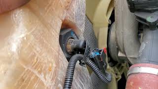 Freightliner STOP engine light on?  Antifreeze leak?  (Easy Fix Owner operators)