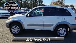 Used 2003 Toyota RAV4 Base, Vineland, NJ 13613A