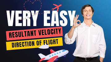 Engineering science: Resultant velocity- simplest approach to get magnitude and direction !!