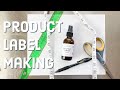 How to Make Product Labels
