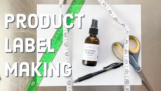 How to Make Product Labels