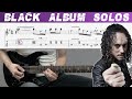 ALL GUITAR SOLO from BLACK ALBUM (with TAB)