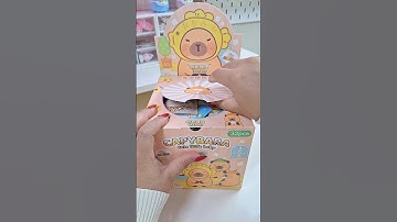 Unboxing Capybara Blind bag 🫶🌈 #capybara #sanrio #kuromi #hellokitty #shorts #asmr #fyp #japan #cute