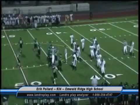 Erik Pollard football highlights