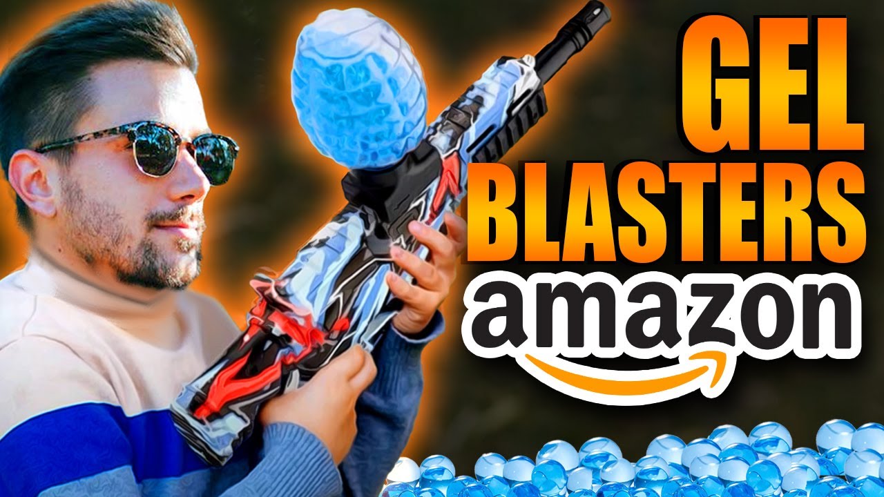 BIU BLASTER Gel Ball Blaster Electric Splatter Ball Blaster Highly  Assembled Toy Blasters Outdoor for Age 14+ Years