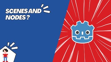 What are scenes and nodes? (Godot 4.0 Tutorial for Beginners)
