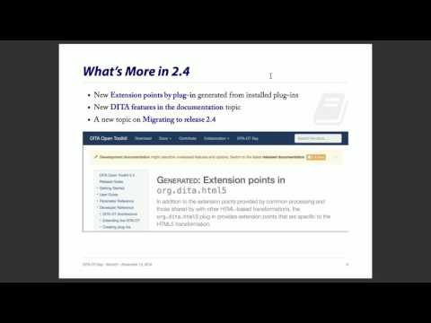 Documentation Development S Presented By Roger Fienhold Sheen At DITA OT Day 2016 