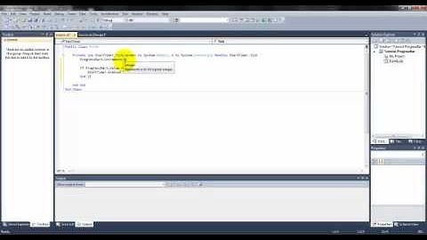 How to create a Progress Bar in Visual Basic 2010 Ultimate.