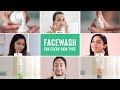 Your ultimate guide to the perfect FACE WASH for every SKIN TYPE!