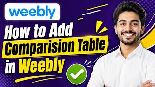 How to Add a Comparison Table in Weebly