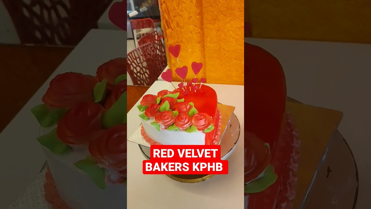 1KG Heart Shap Inside Delicious RASMALAI FLAVOUR Red Velvet Bakers 1kg-heart-shap-inside-delicious-rasmalai-flavour-red-velvet-bakers
