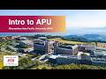 Introduction to APU for 2027 International Applicants