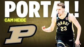 Purdue-Forward Cam Heide wechselt ins Transfer-Portal!