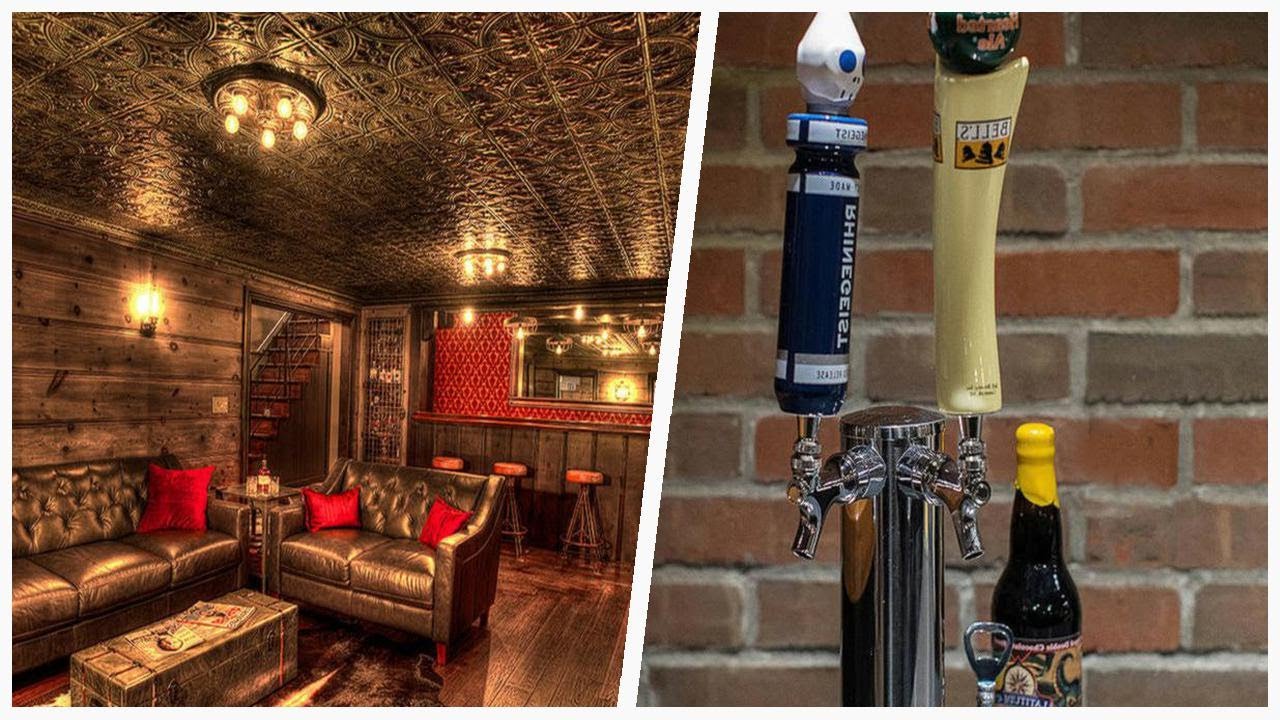 Home Bar Designs: Bold Red Backsplash Inspirations | Designer CheatSheet
