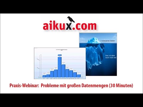 Praxis-Webinar Probleme mit großen Datenmengen