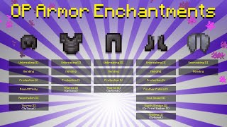 The best enchantments to put on your Netherite armor. 4-6 enchantments per  gear! Bedrock edition 